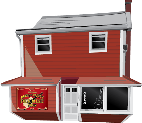 Bucks Folk storefront brand identity